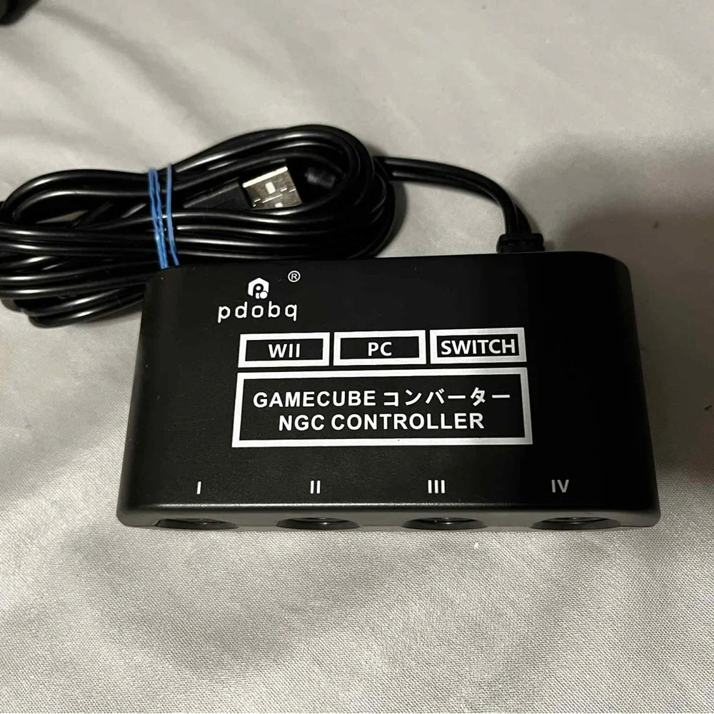2 Cipon GameCube controller for Nintendo GameCube or Wii + GameCube Adapter